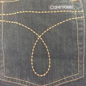 Calvin Klein Dark Wash Boot Cut Jeans
